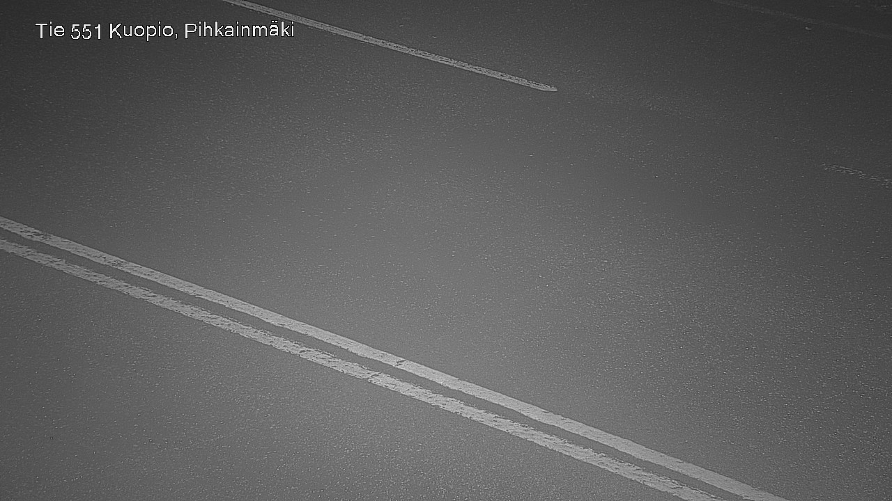 Weather Camera Image Road 551 Kuopio, Pihkainmäki, Kuopio, Pohjois-Savo