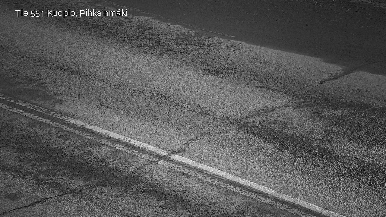 Weather Camera Image Road 551 Kuopio, Pihkainmäki, Kuopio, Pohjois-Savo