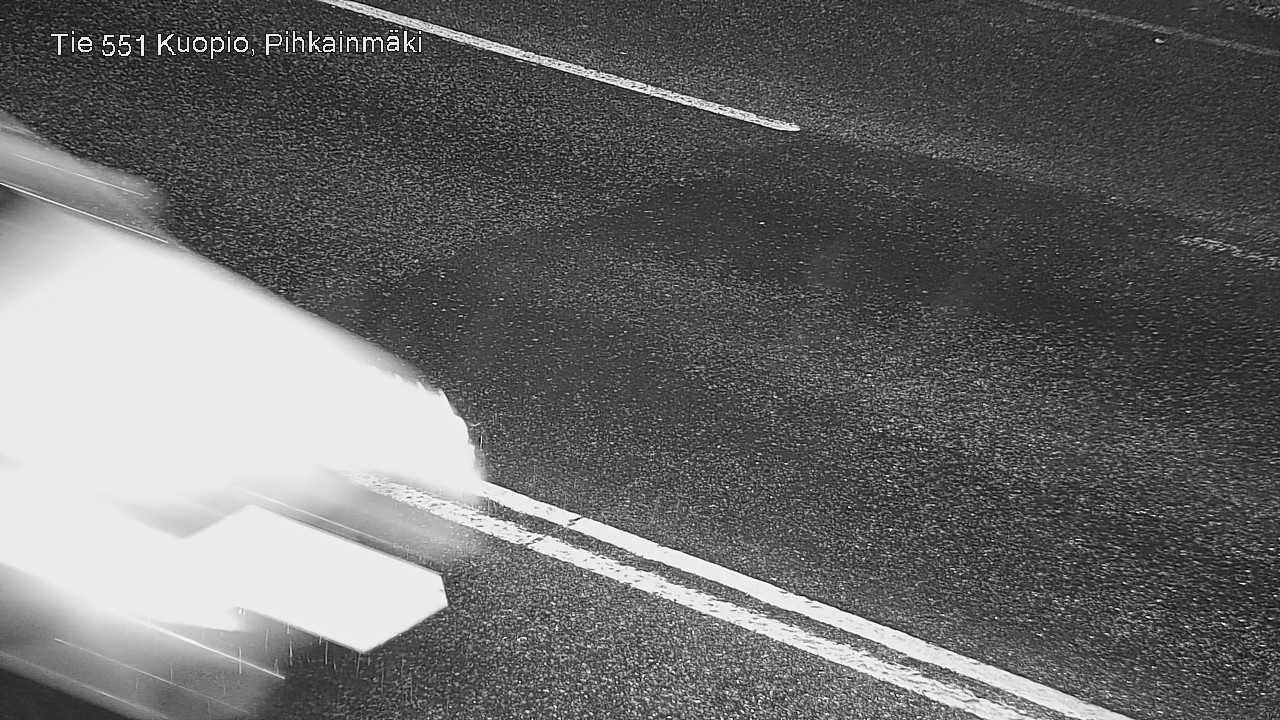 Weather Camera Image Väg 551 Kuopio, Pihkainmäki, Kuopio, Pohjois-Savo