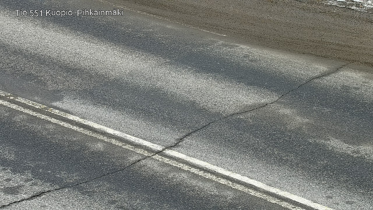 Weather Camera Image Road 551 Kuopio, Pihkainmäki, Kuopio, Pohjois-Savo