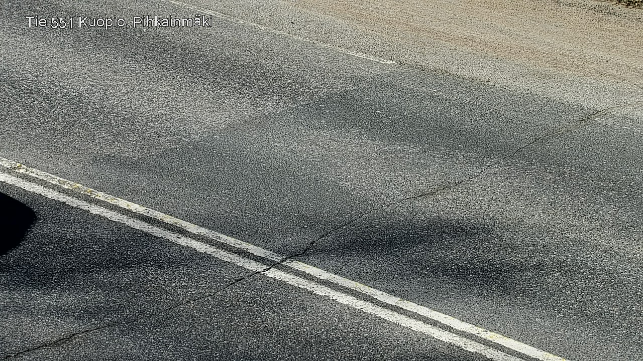 Weather Camera Image Road 551 Kuopio, Pihkainmäki, Kuopio, Pohjois-Savo