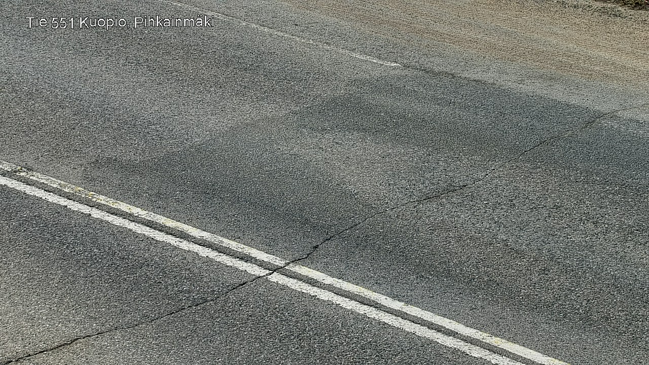 Weather Camera Image Road 551 Kuopio, Pihkainmäki, Kuopio, Pohjois-Savo