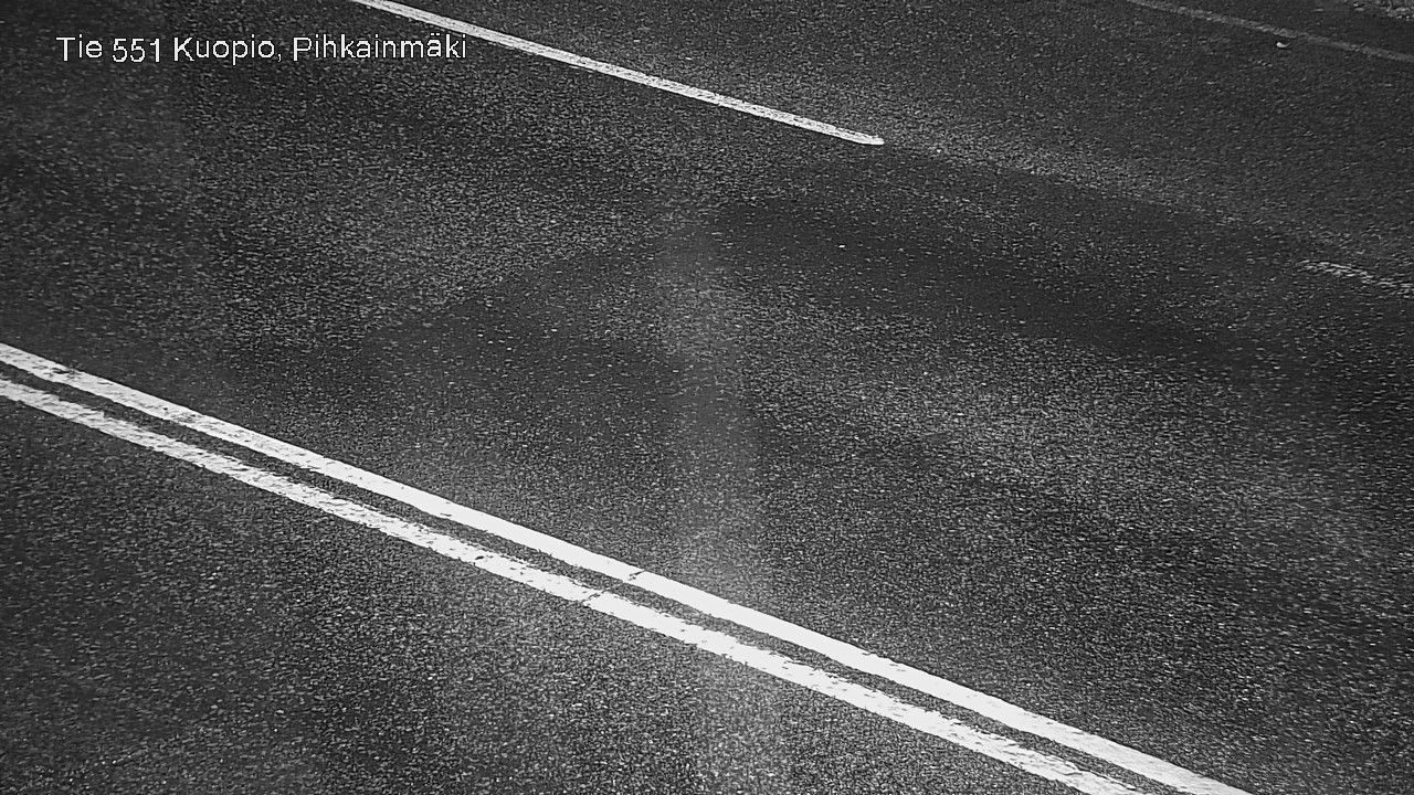 Weather Camera Image Väg 551 Kuopio, Pihkainmäki, Kuopio, Pohjois-Savo