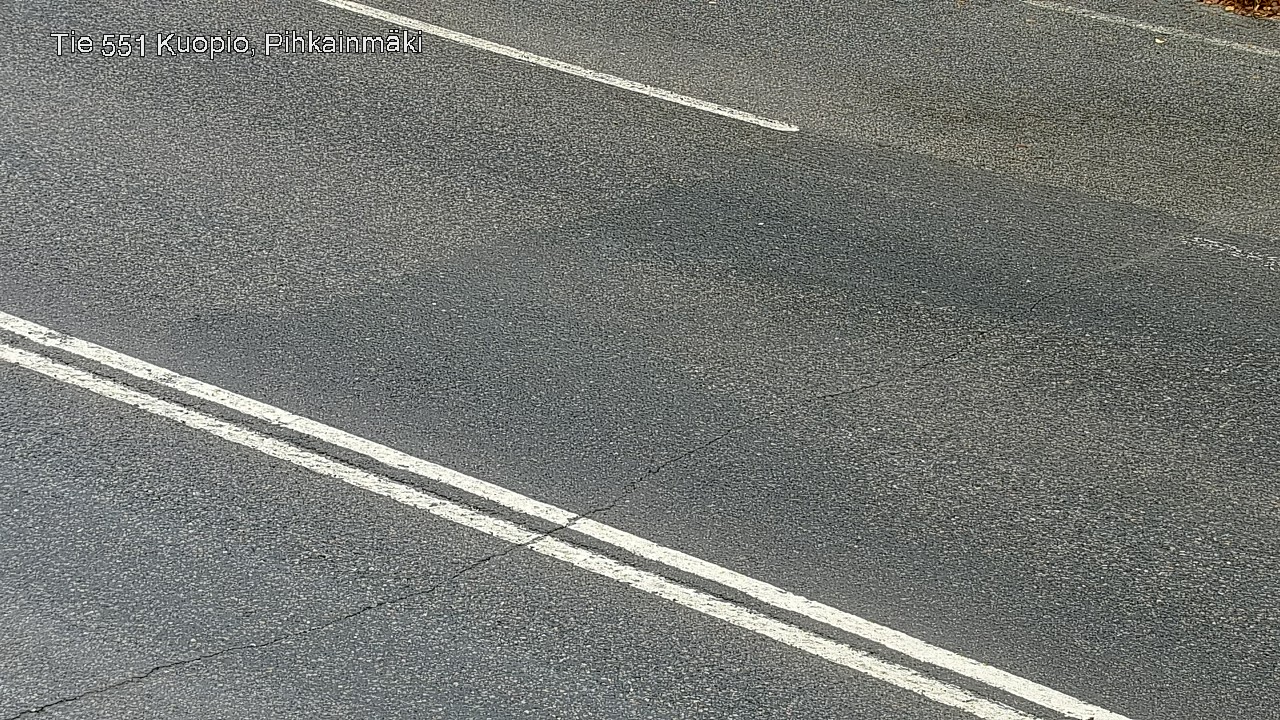 Weather Camera Image Väg 551 Kuopio, Pihkainmäki, Kuopio, Pohjois-Savo