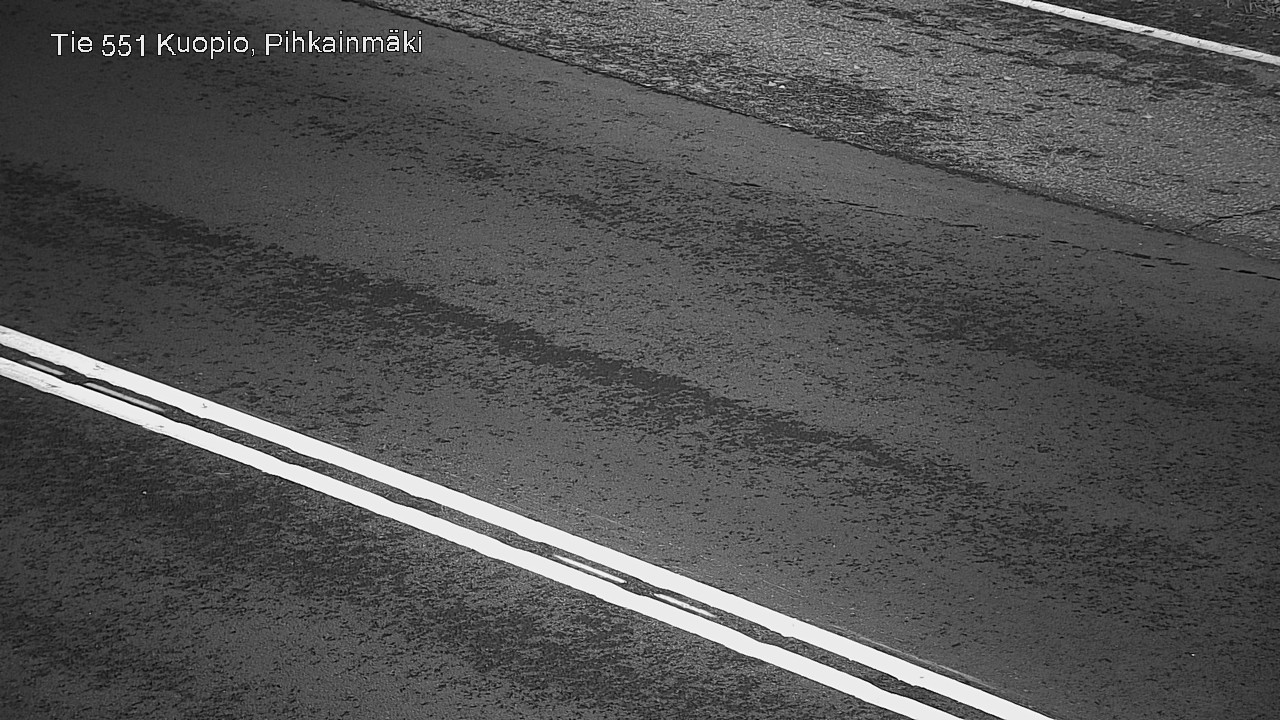 Weather Camera Image Road 551 Kuopio, Pihkainmäki, Kuopio, Pohjois-Savo