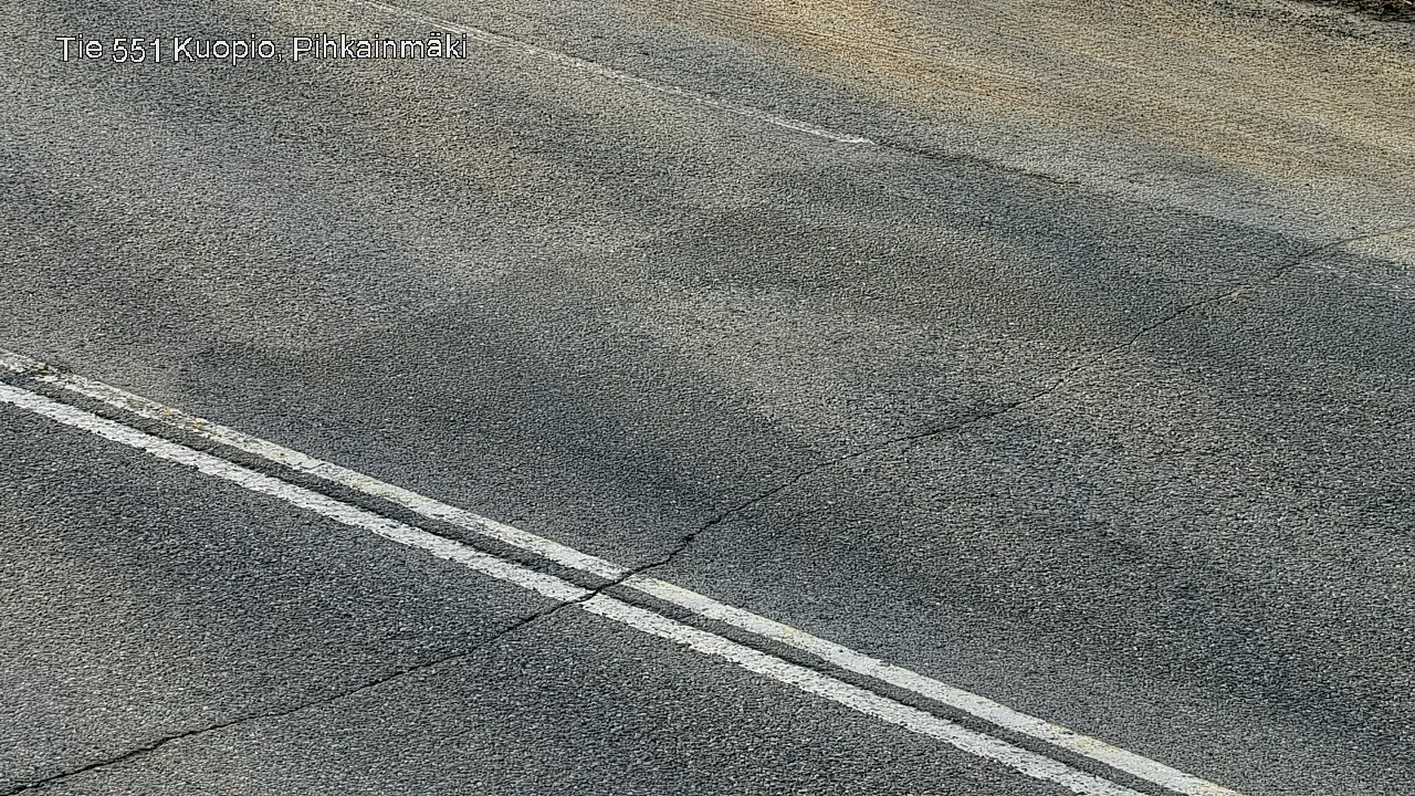 Weather Camera Image Road 551 Kuopio, Pihkainmäki, Kuopio, Pohjois-Savo