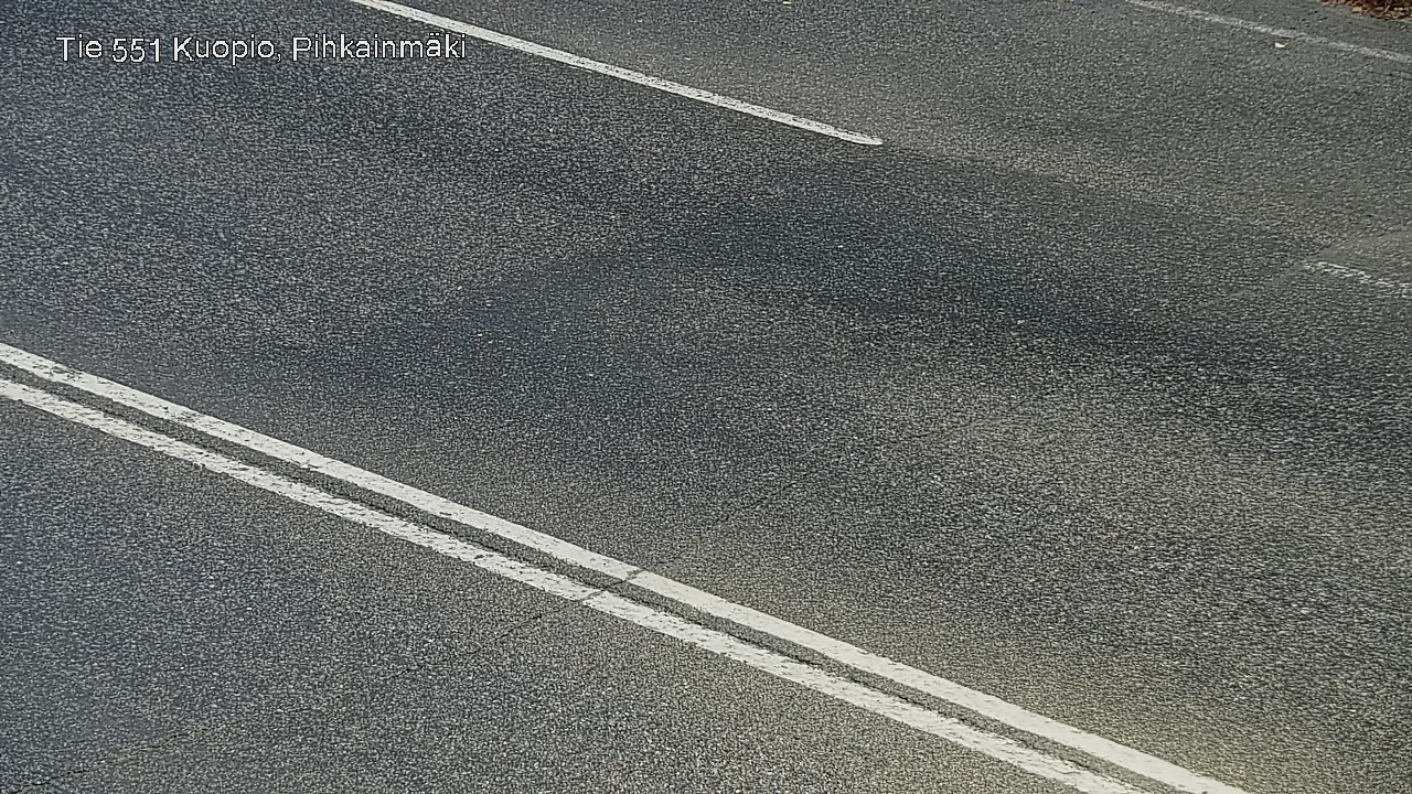 Weather Camera Image Väg 551 Kuopio, Pihkainmäki, Kuopio, Pohjois-Savo