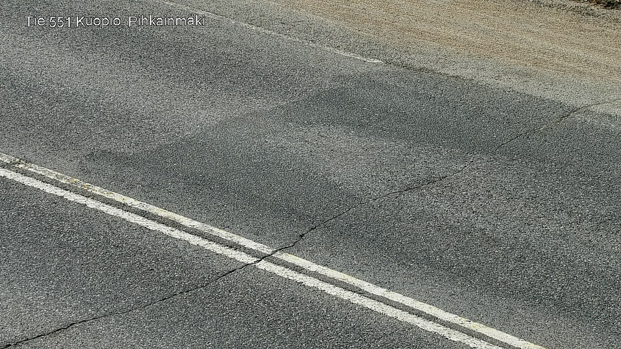 Weather Camera Image Road 551 Kuopio, Pihkainmäki, Kuopio, Pohjois-Savo