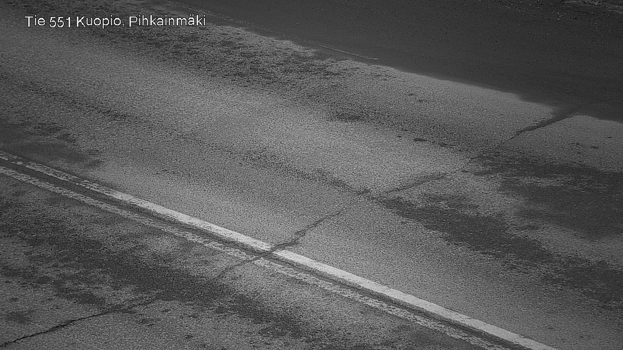 Weather Camera Image Road 551 Kuopio, Pihkainmäki, Kuopio, Pohjois-Savo
