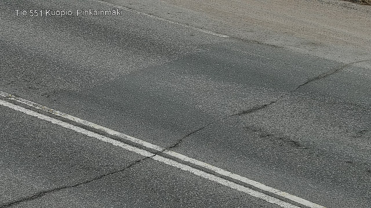 Weather Camera Image Road 551 Kuopio, Pihkainmäki, Kuopio, Pohjois-Savo