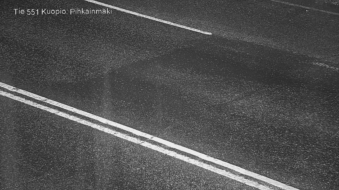 Weather Camera Image Väg 551 Kuopio, Pihkainmäki, Kuopio, Pohjois-Savo