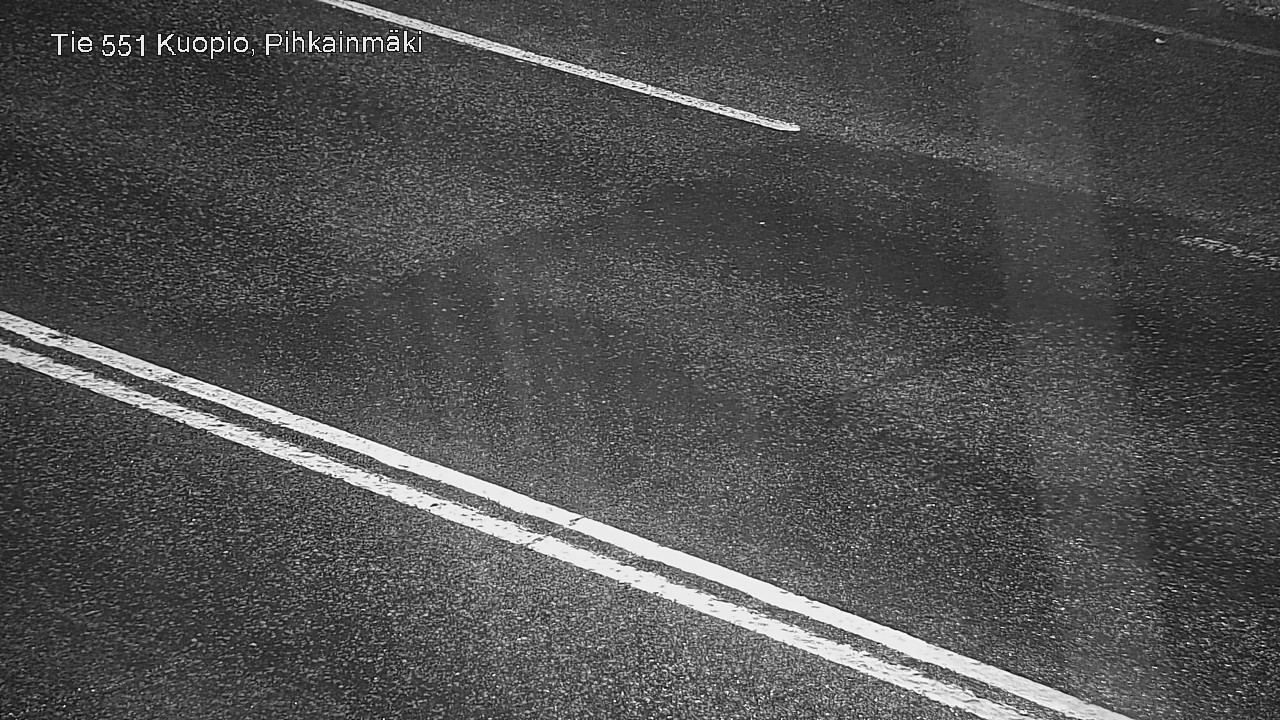 Weather Camera Image Väg 551 Kuopio, Pihkainmäki, Kuopio, Pohjois-Savo