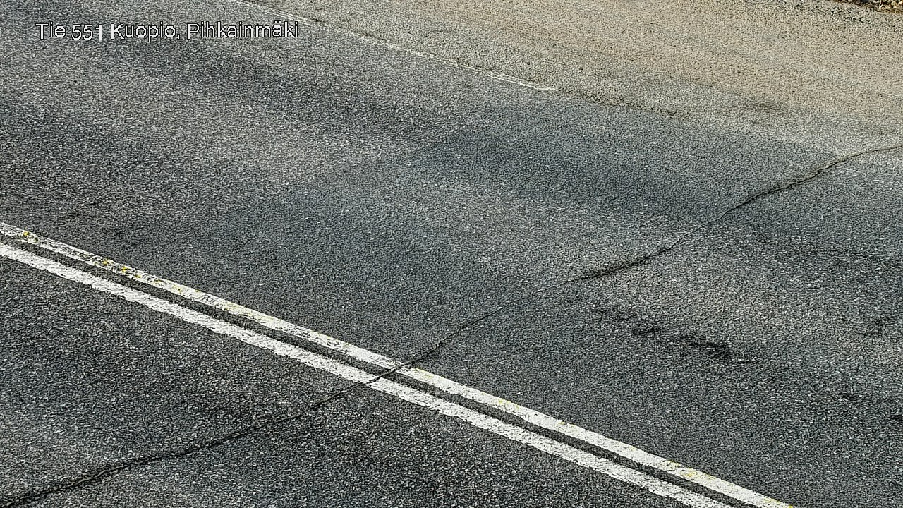 Weather Camera Image Väg 551 Kuopio, Pihkainmäki, Kuopio, Pohjois-Savo