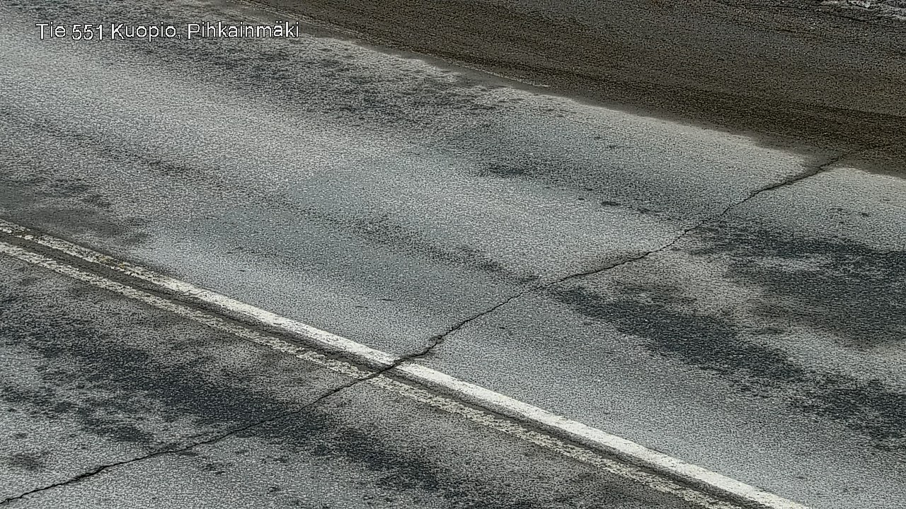 Weather Camera Image Road 551 Kuopio, Pihkainmäki, Kuopio, Pohjois-Savo