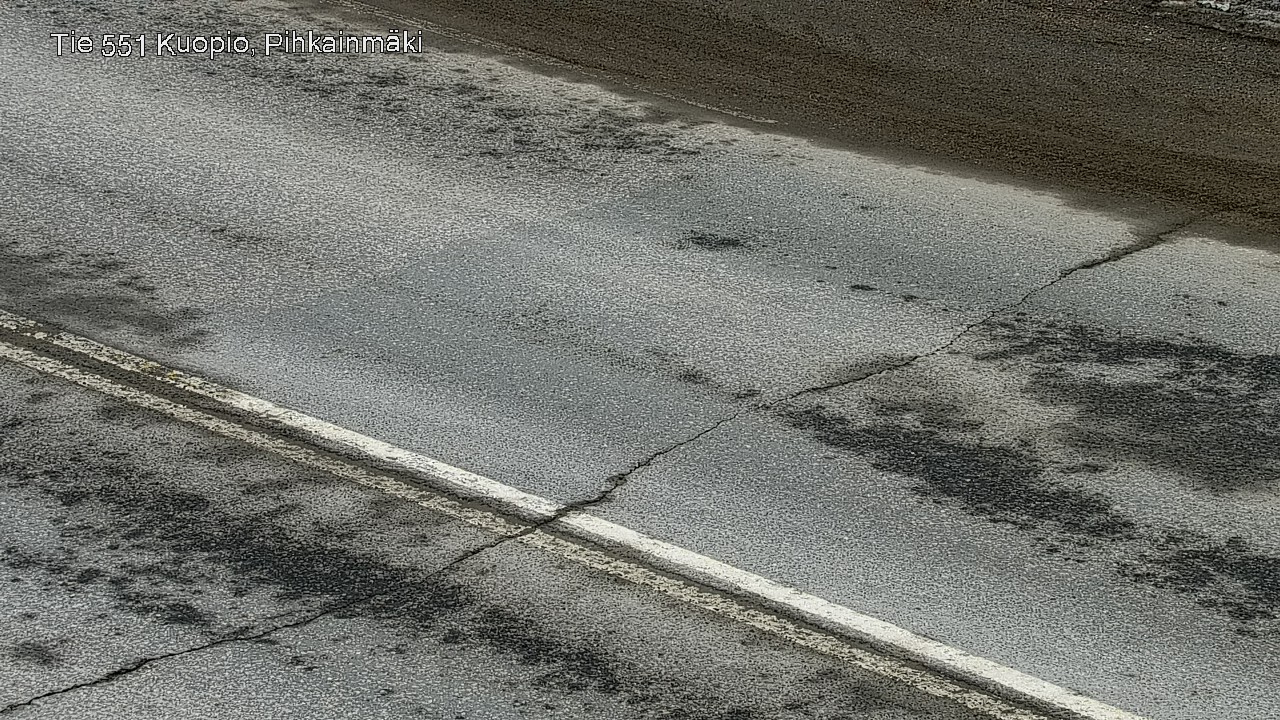 Weather Camera Image Road 551 Kuopio, Pihkainmäki, Kuopio, Pohjois-Savo