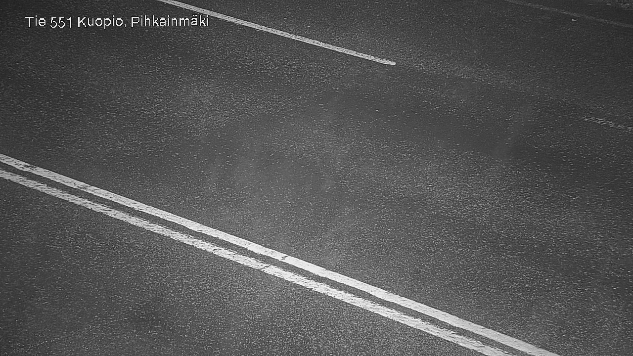 Weather Camera Image Road 551 Kuopio, Pihkainmäki, Kuopio, Pohjois-Savo