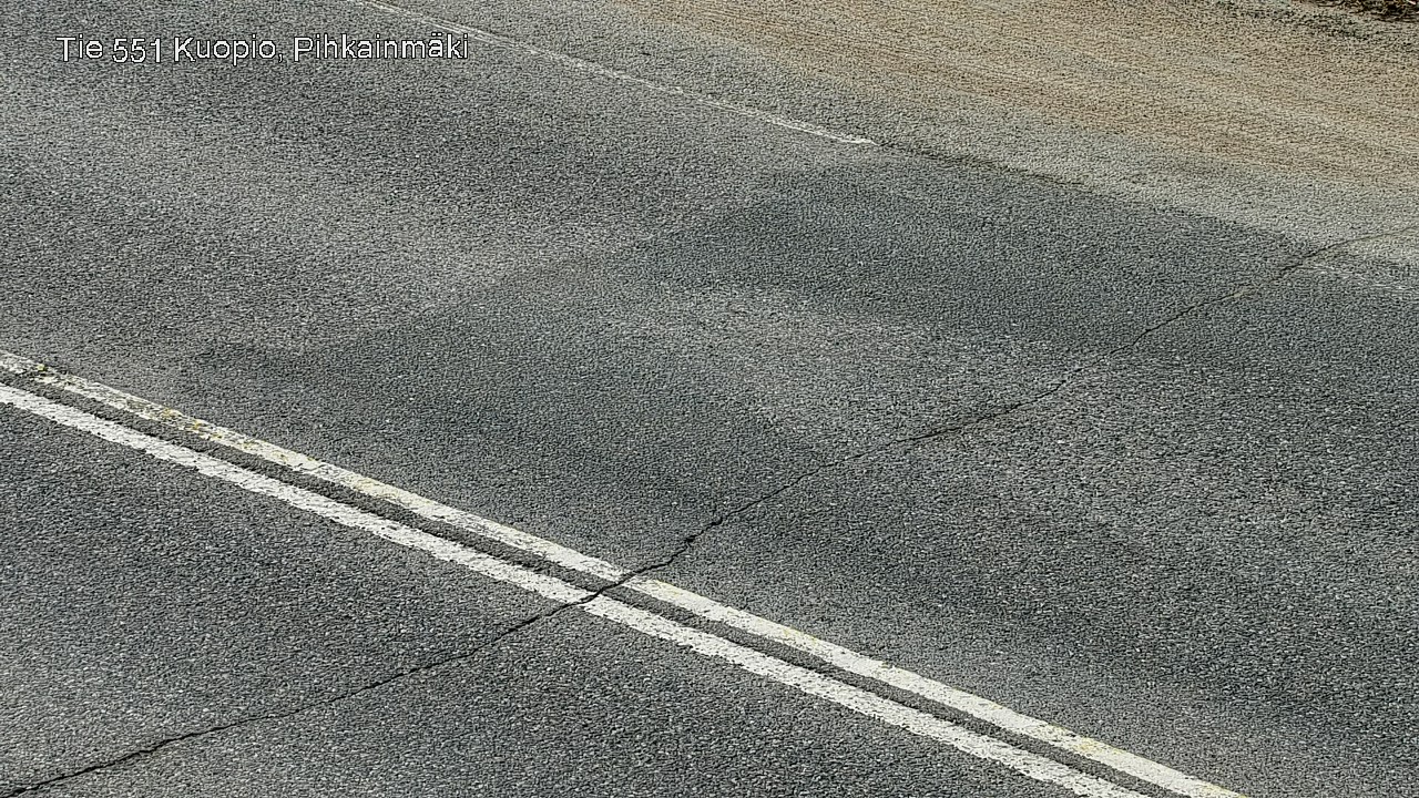Weather Camera Image Road 551 Kuopio, Pihkainmäki, Kuopio, Pohjois-Savo
