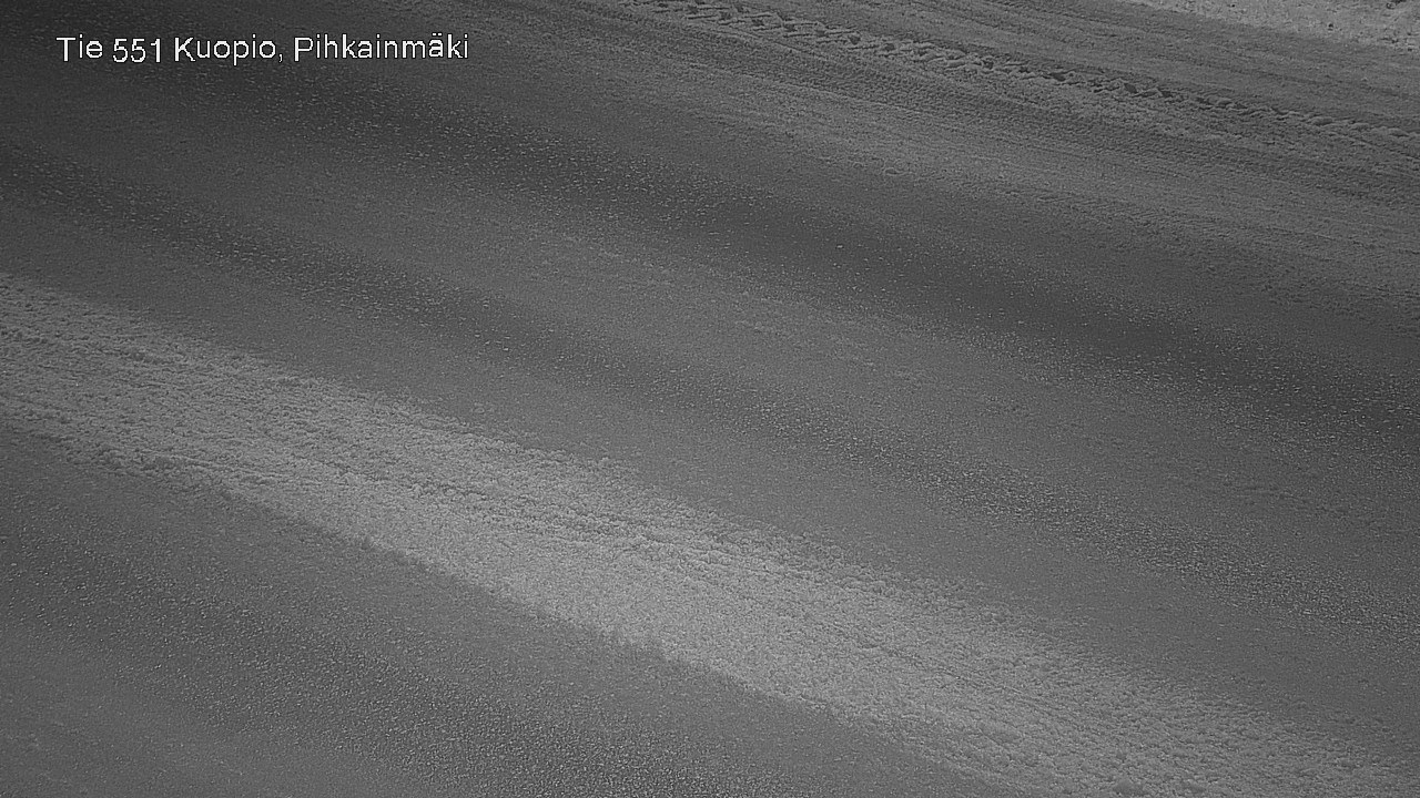 Weather Camera Image Road 551 Kuopio, Pihkainmäki, Kuopio, Pohjois-Savo