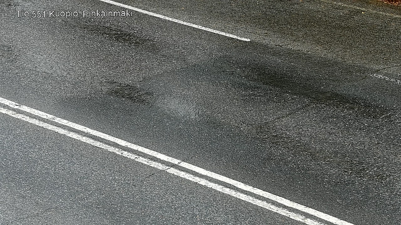 Weather Camera Image Väg 551 Kuopio, Pihkainmäki, Kuopio, Pohjois-Savo