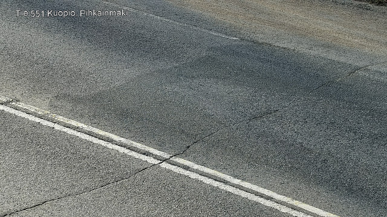 Weather Camera Image Road 551 Kuopio, Pihkainmäki, Kuopio, Pohjois-Savo