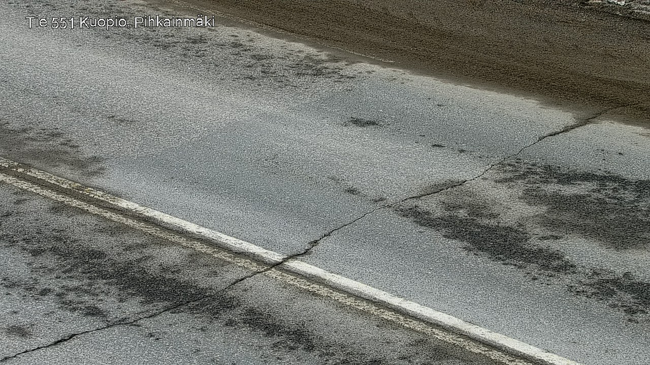Weather Camera Image Road 551 Kuopio, Pihkainmäki, Kuopio, Pohjois-Savo