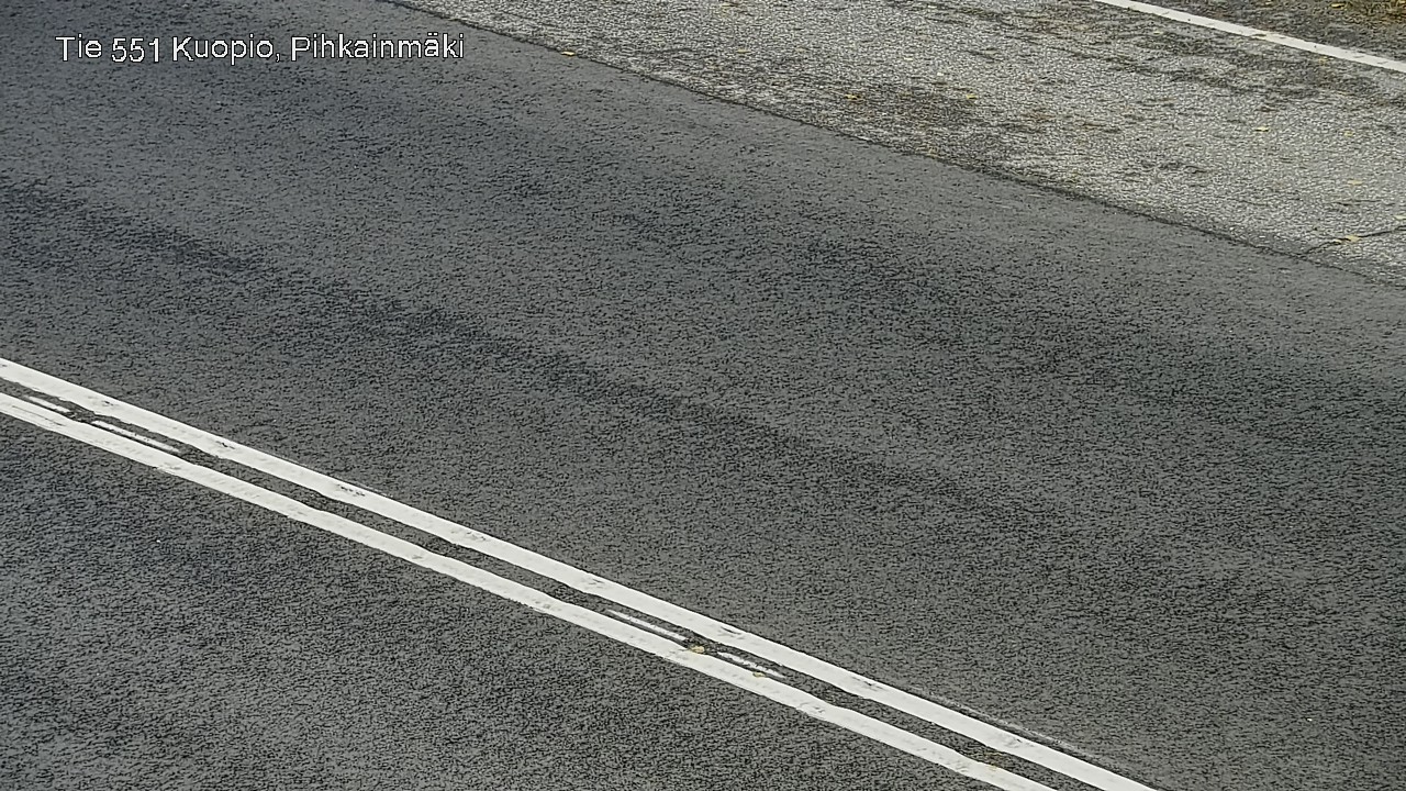 Weather Camera Image Road 551 Kuopio, Pihkainmäki, Kuopio, Pohjois-Savo