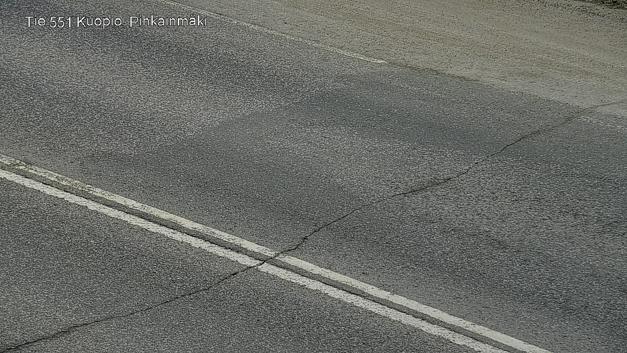 Weather Camera Image Road 551 Kuopio, Pihkainmäki, Kuopio, Pohjois-Savo