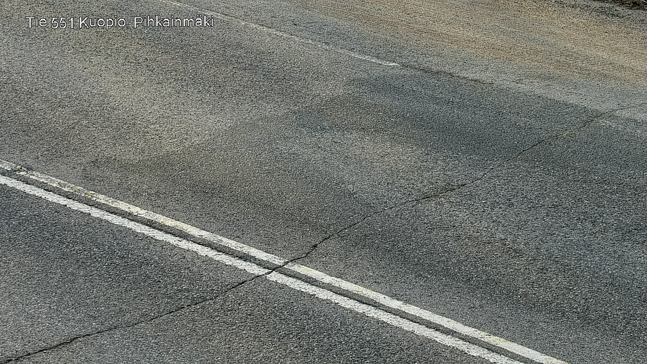 Weather Camera Image Road 551 Kuopio, Pihkainmäki, Kuopio, Pohjois-Savo