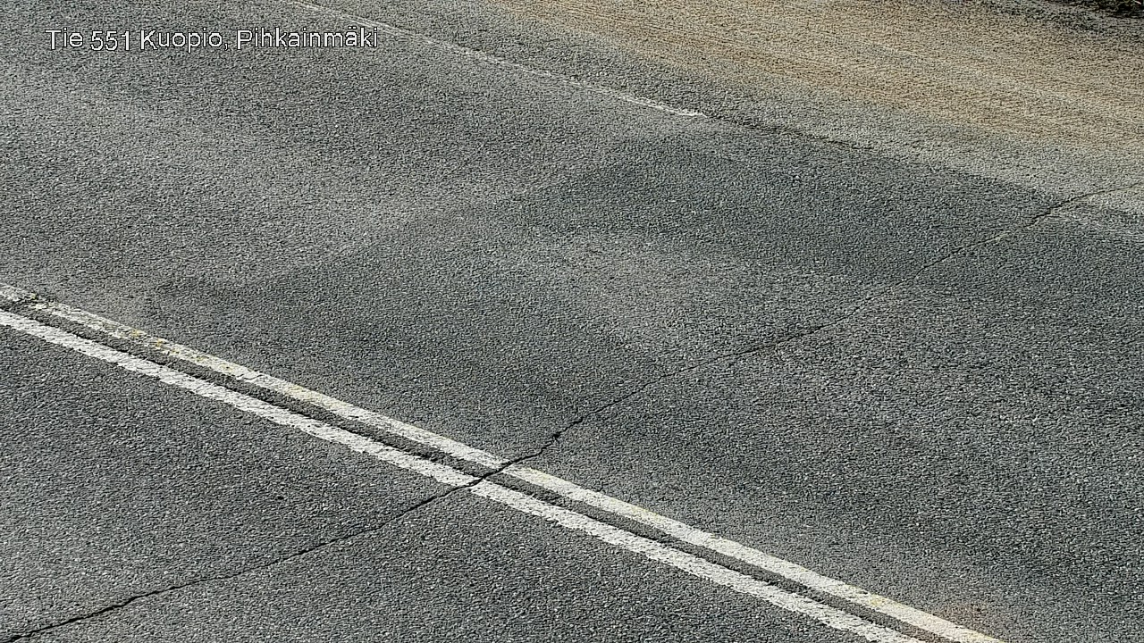 Weather Camera Image Road 551 Kuopio, Pihkainmäki, Kuopio, Pohjois-Savo
