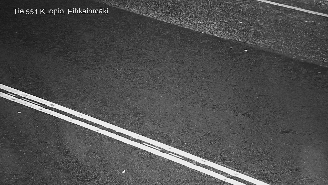 Weather Camera Image Road 551 Kuopio, Pihkainmäki, Kuopio, Pohjois-Savo