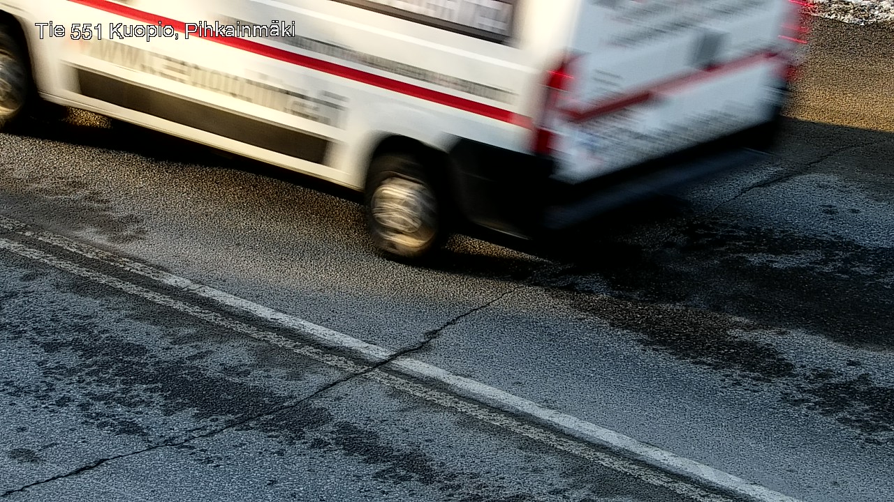 Kelikamerat Kuva Tie 551 Kuopio, Pihkainmäki, Kuopio, Pohjois-Savo