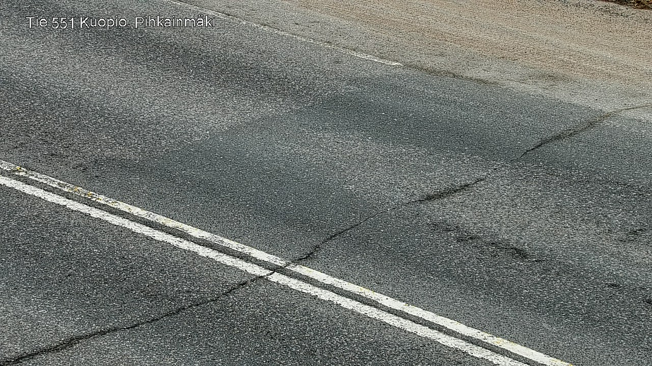 Weather Camera Image Väg 551 Kuopio, Pihkainmäki, Kuopio, Pohjois-Savo