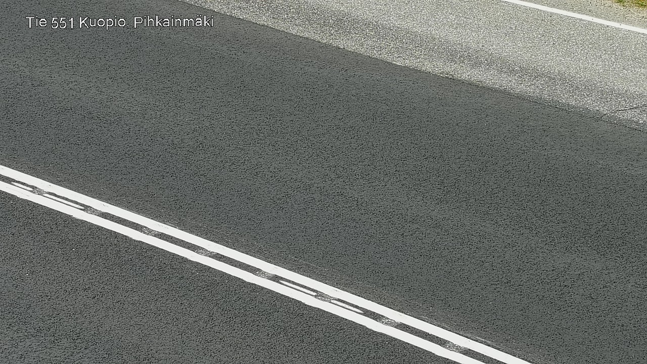 Weather Camera Image Road 551 Kuopio, Pihkainmäki, Kuopio, Pohjois-Savo