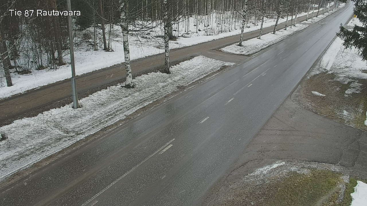 Weather Camera Image Road 87 Rautavaara, Rautavaara, Pohjois-Savo