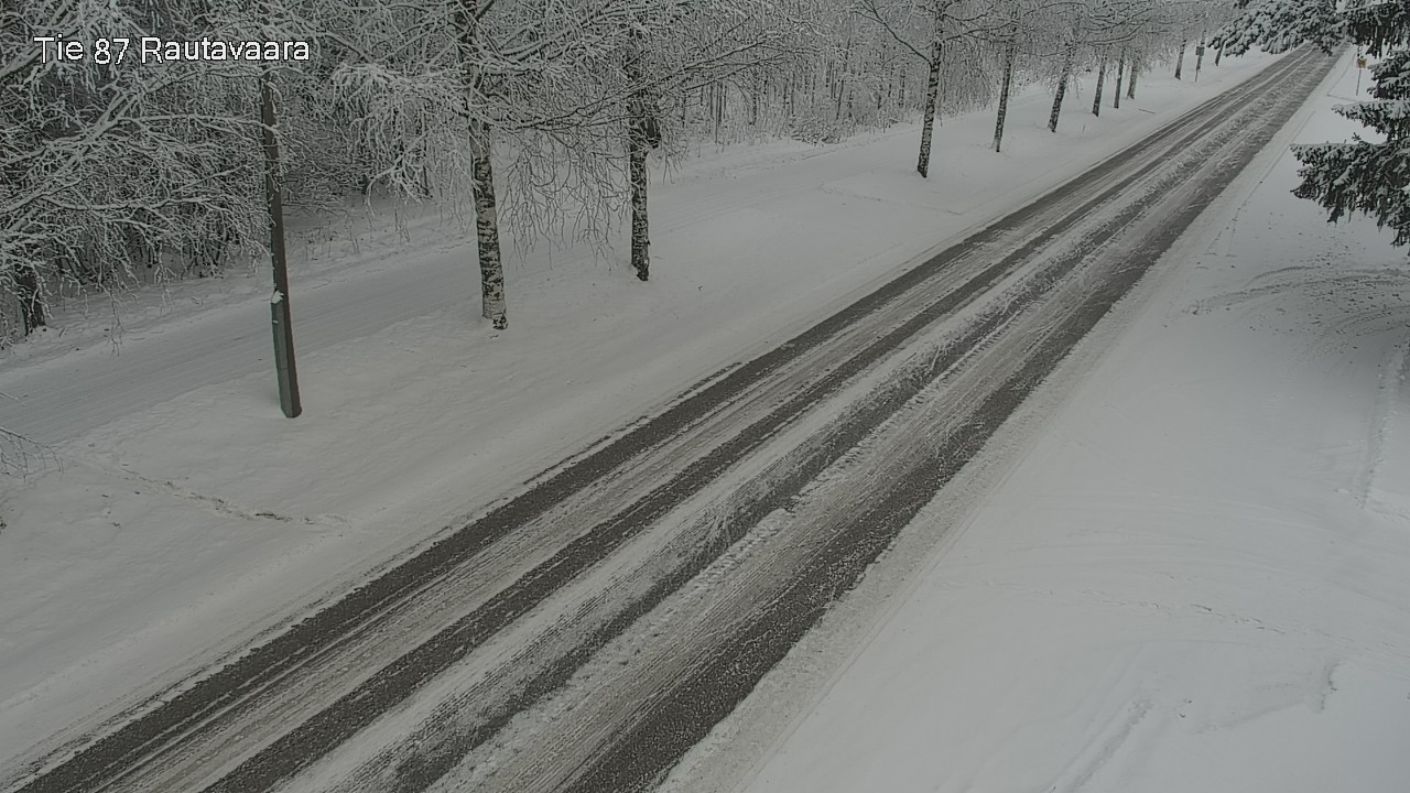 Weather Camera Image Road 87 Rautavaara, Rautavaara, Pohjois-Savo