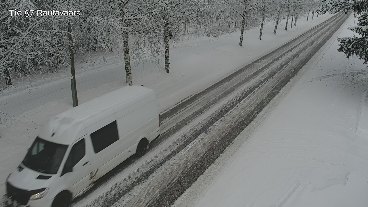 Weather Camera Image Road 87 Rautavaara, Rautavaara, Pohjois-Savo