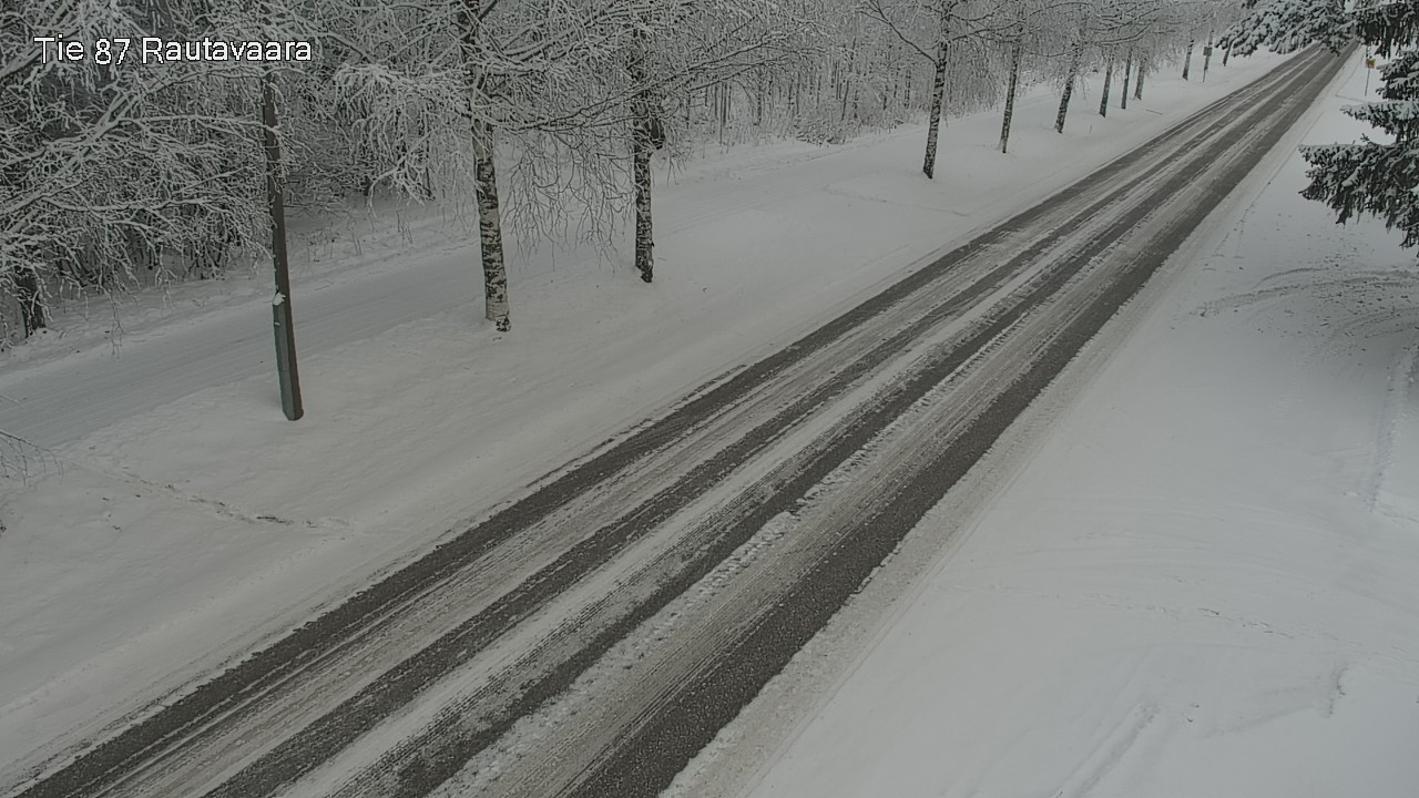 Weather Camera Image Road 87 Rautavaara, Rautavaara, Pohjois-Savo