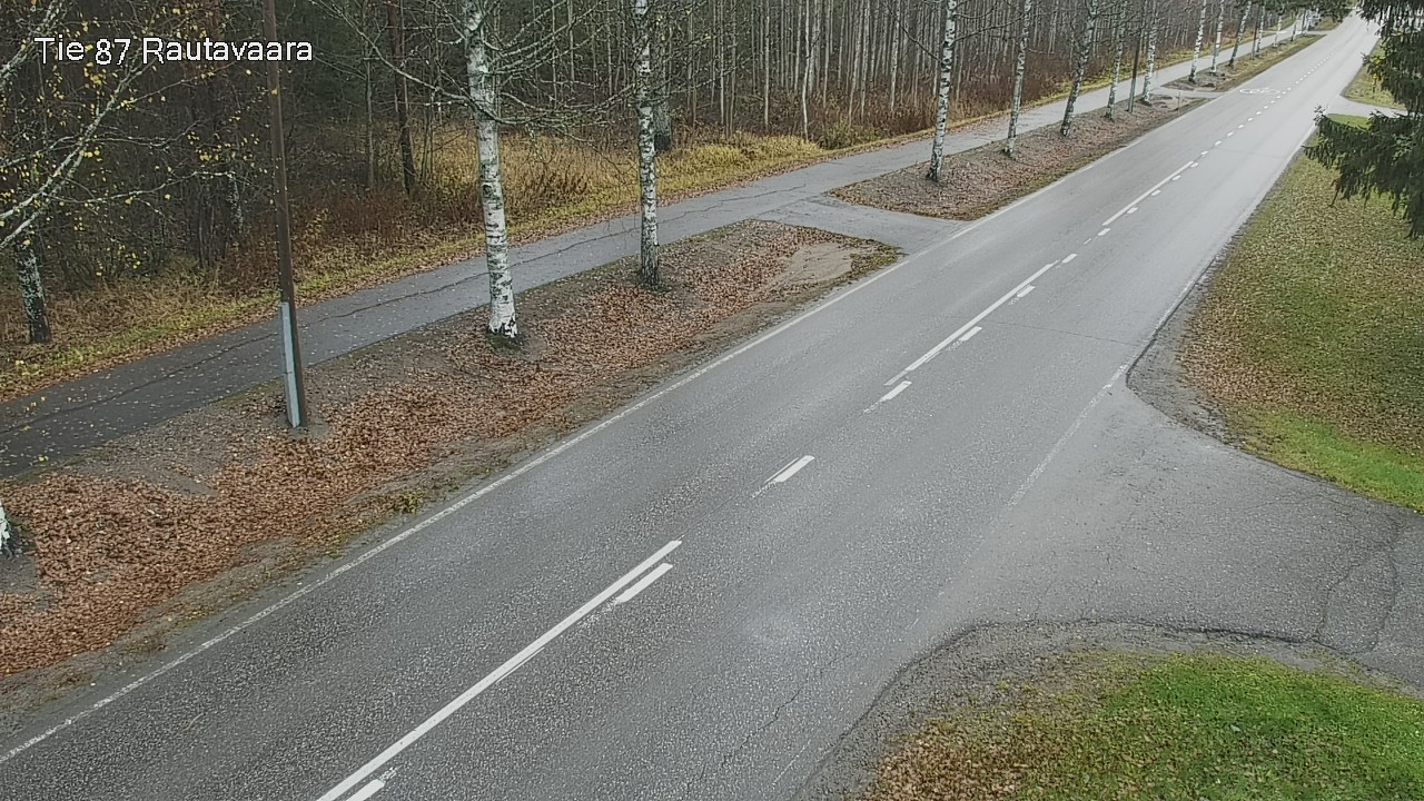 Weather Camera Image Road 87 Rautavaara, Rautavaara, Pohjois-Savo