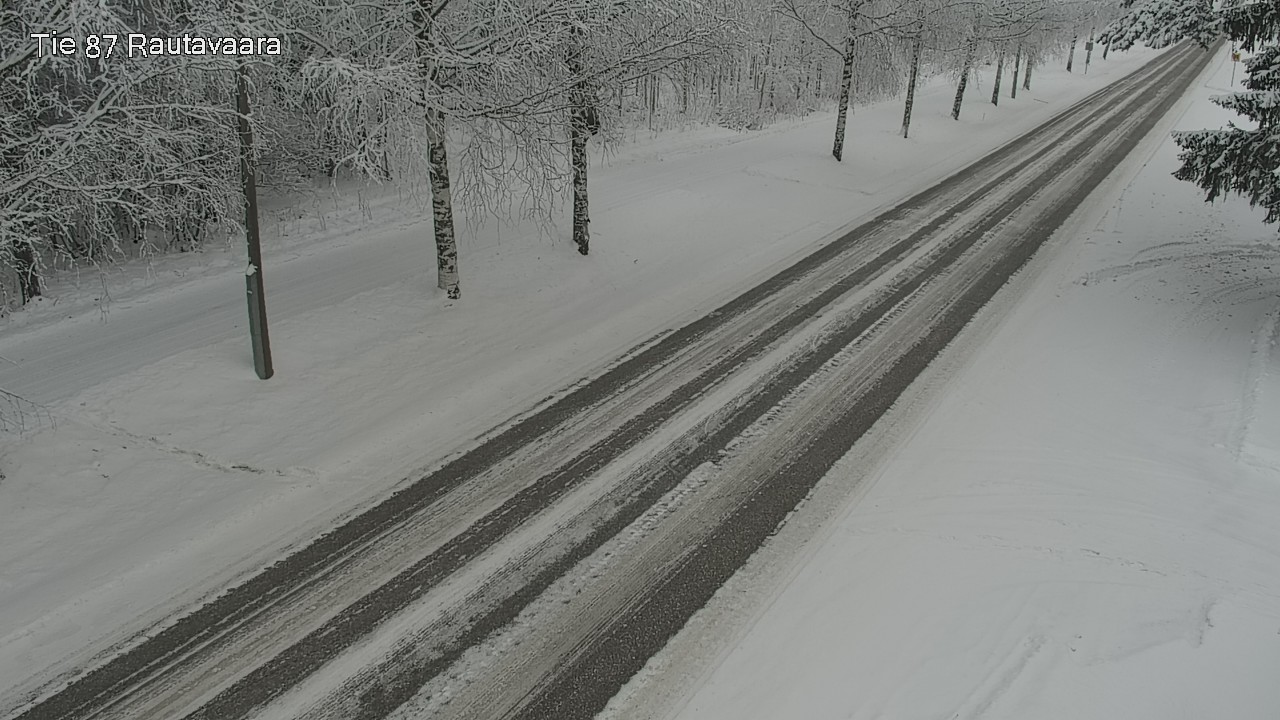 Weather Camera Image Road 87 Rautavaara, Rautavaara, Pohjois-Savo