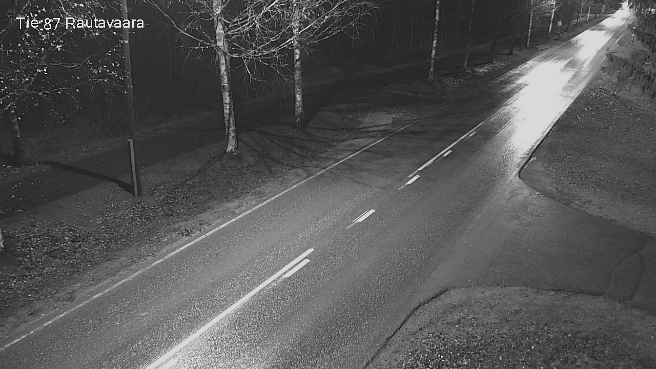 Weather Camera Image Väg 87 Rautavaara, Rautavaara, Pohjois-Savo