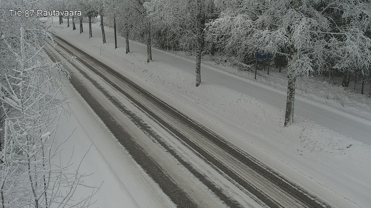 Weather Camera Image Road 87 Rautavaara, Rautavaara, Pohjois-Savo