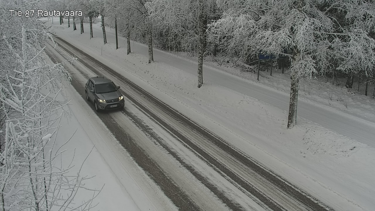 Weather Camera Image Road 87 Rautavaara, Rautavaara, Pohjois-Savo