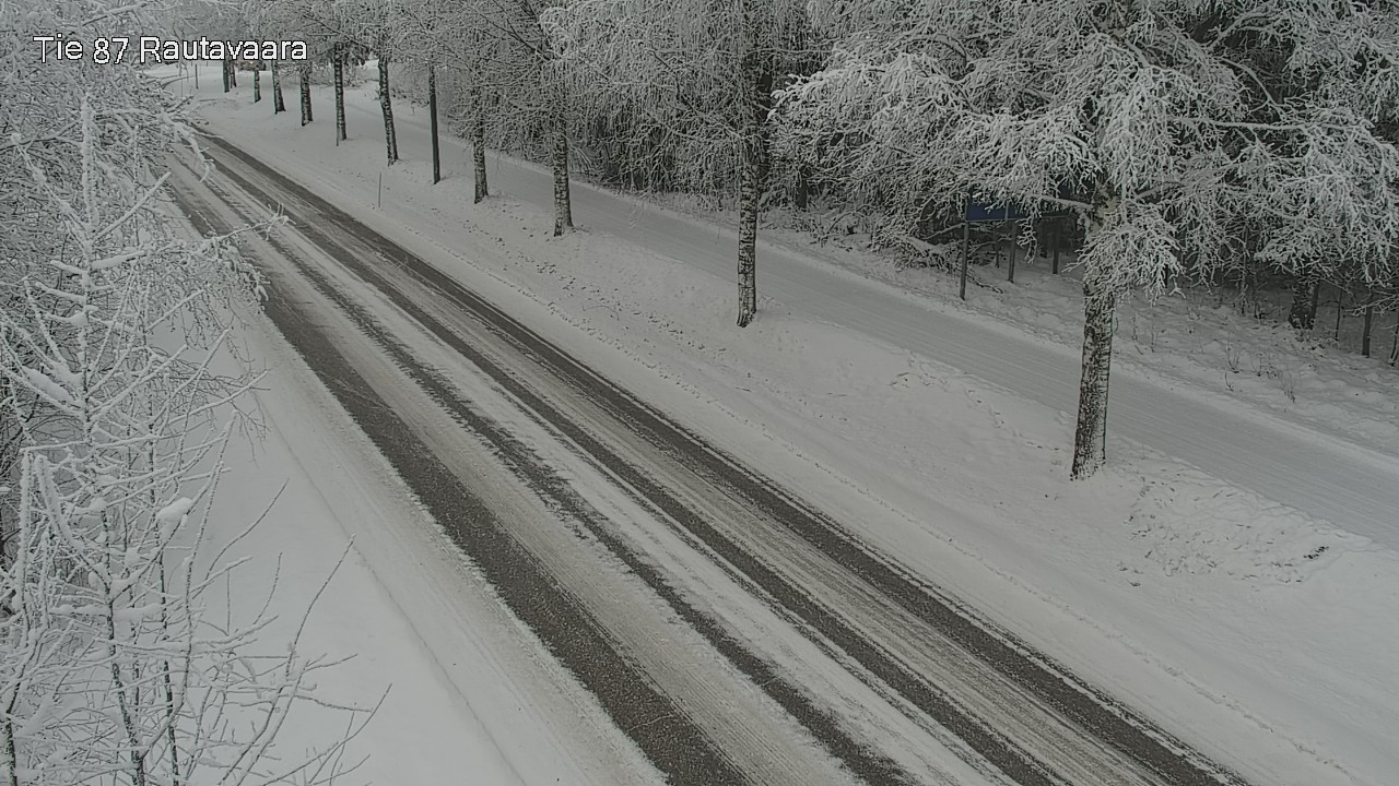 Weather Camera Image Road 87 Rautavaara, Rautavaara, Pohjois-Savo