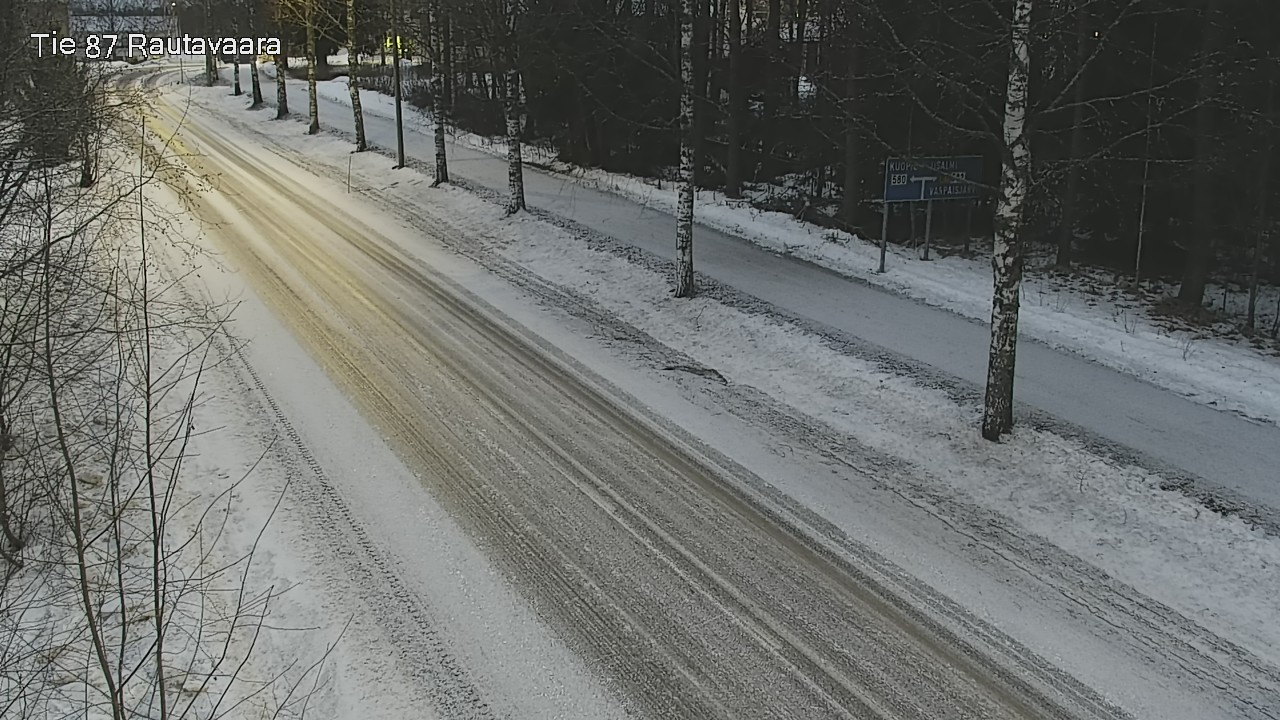 Kelikamerat Kuva Tie 87 Rautavaara, Rautavaara, Pohjois-Savo