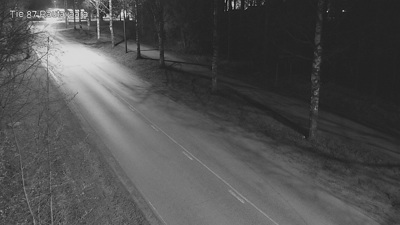 Weather Camera Image Road 87 Rautavaara, Rautavaara, Pohjois-Savo