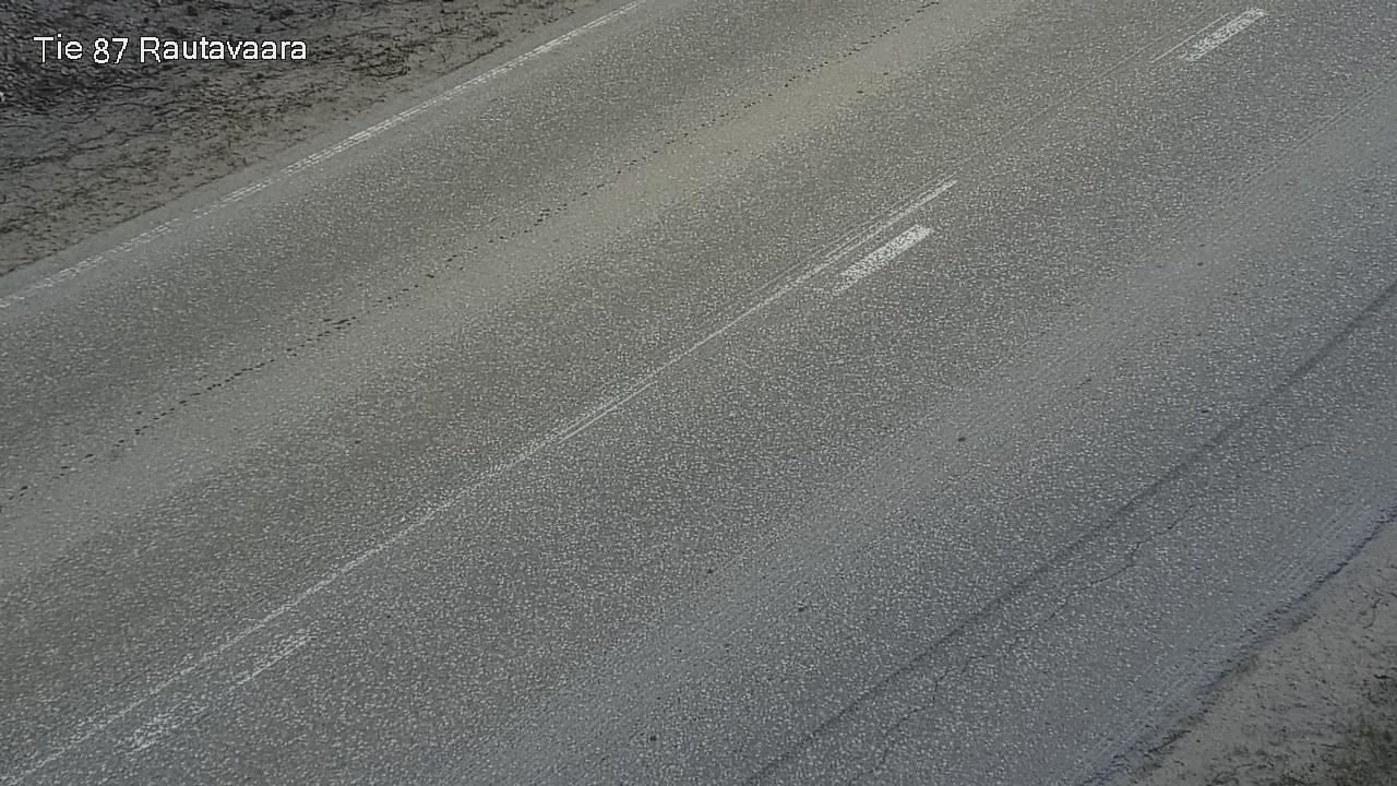 Weather Camera Image Väg 87 Rautavaara, Rautavaara, Pohjois-Savo