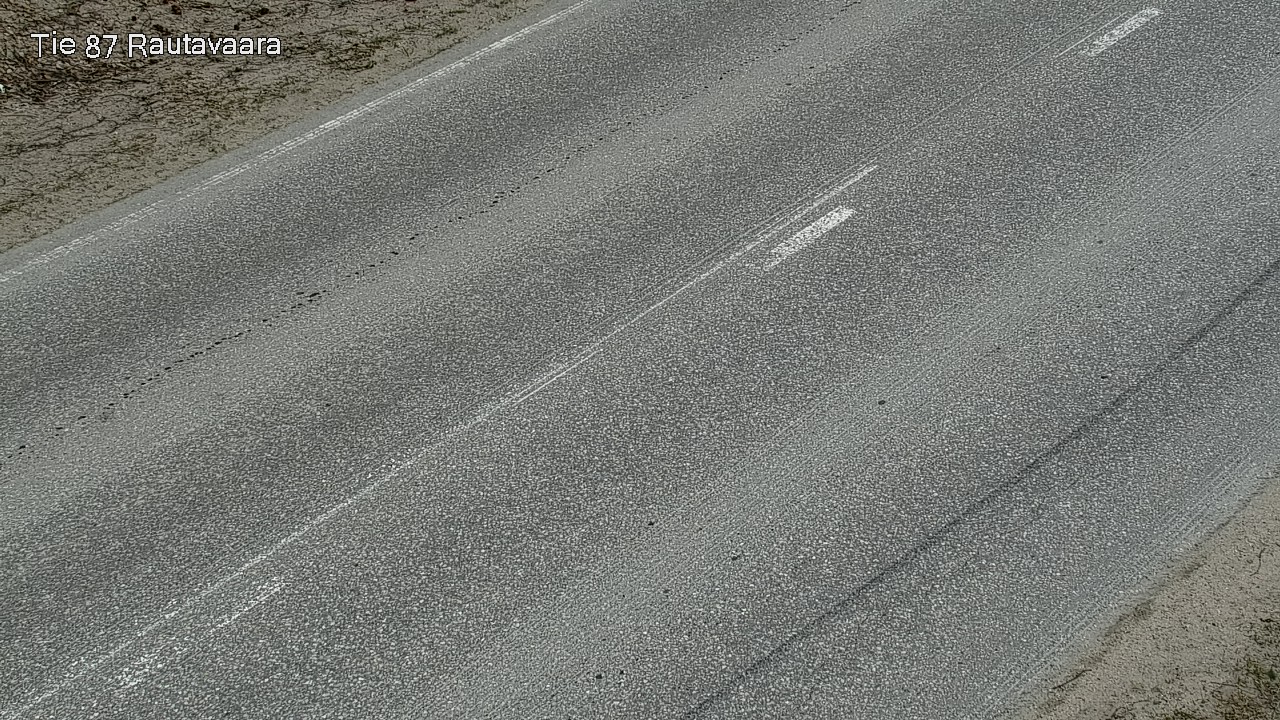Weather Camera Image Väg 87 Rautavaara, Rautavaara, Pohjois-Savo
