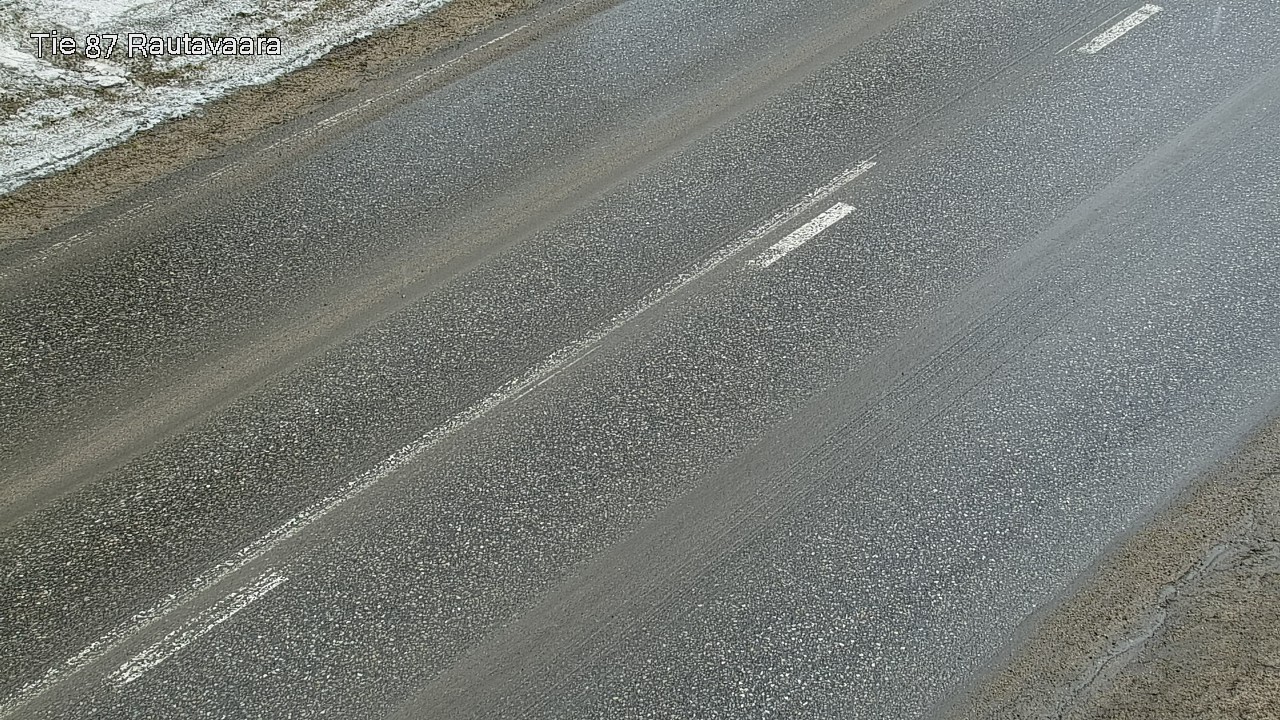Weather Camera Image Väg 87 Rautavaara, Rautavaara, Pohjois-Savo