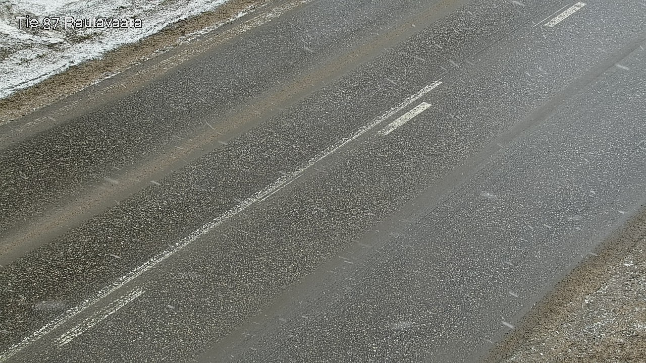 Weather Camera Image Väg 87 Rautavaara, Rautavaara, Pohjois-Savo