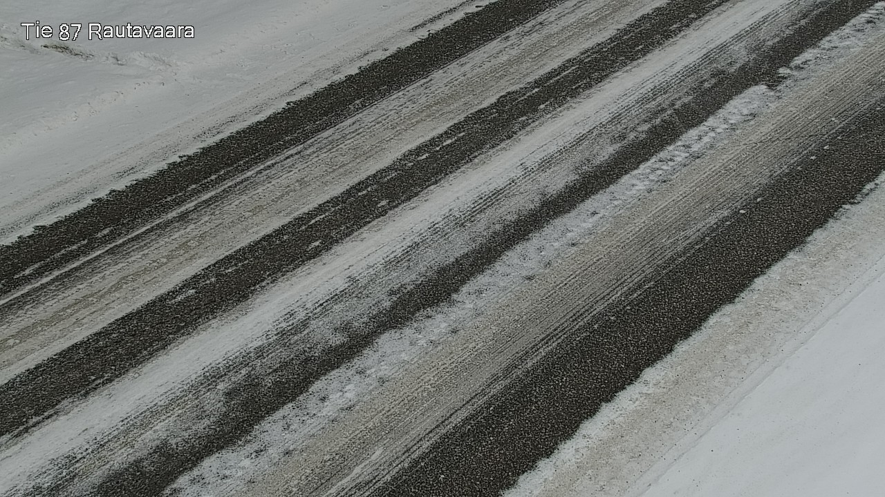 Weather Camera Image Väg 87 Rautavaara, Rautavaara, Pohjois-Savo